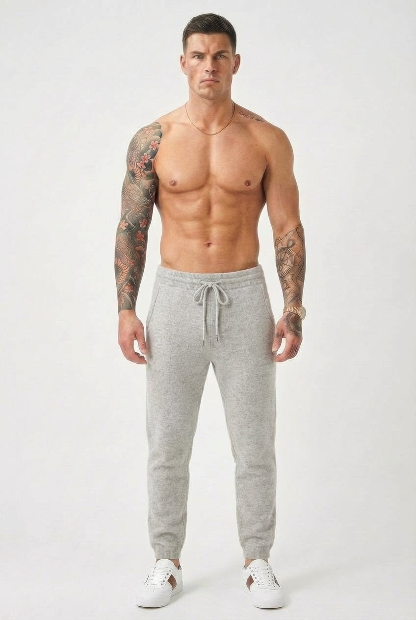Cloud Merino Pants – Ultra-Soft Light Grey