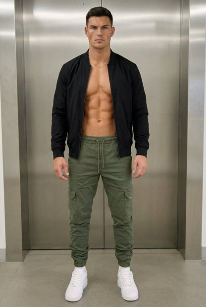 Olympus Cargo Jogger Pants - Army Green