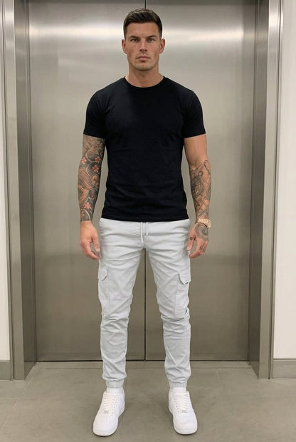 Olympus Cargo Jogger Pants - Stone