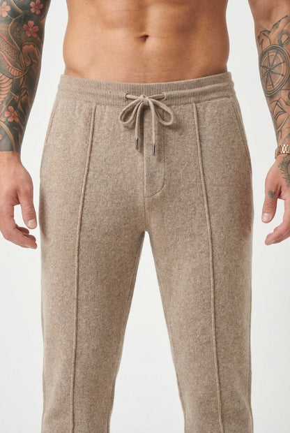 Cloud Merino Pants in Beige – Ultra-Soft Merino Comfort for Everyday Wear