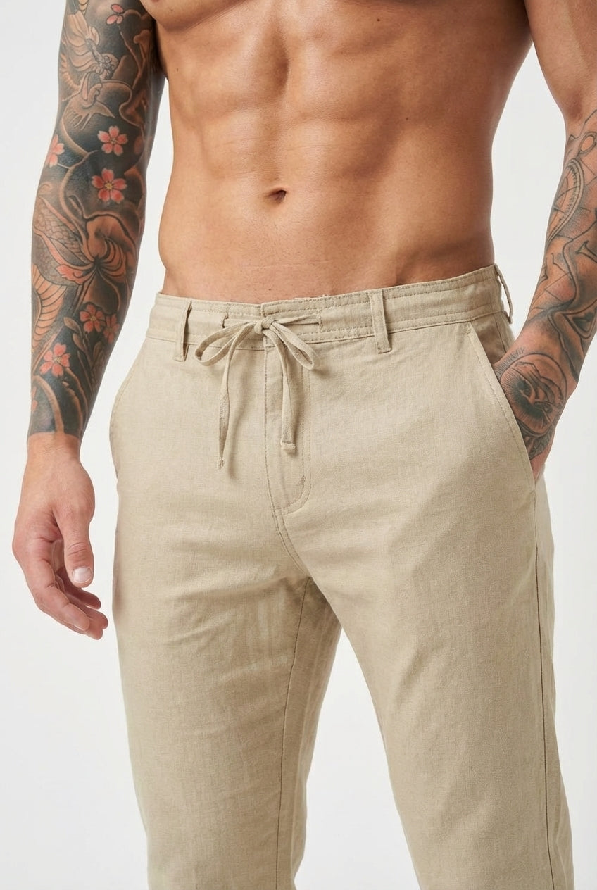 Effortless Coastal Linen Pants