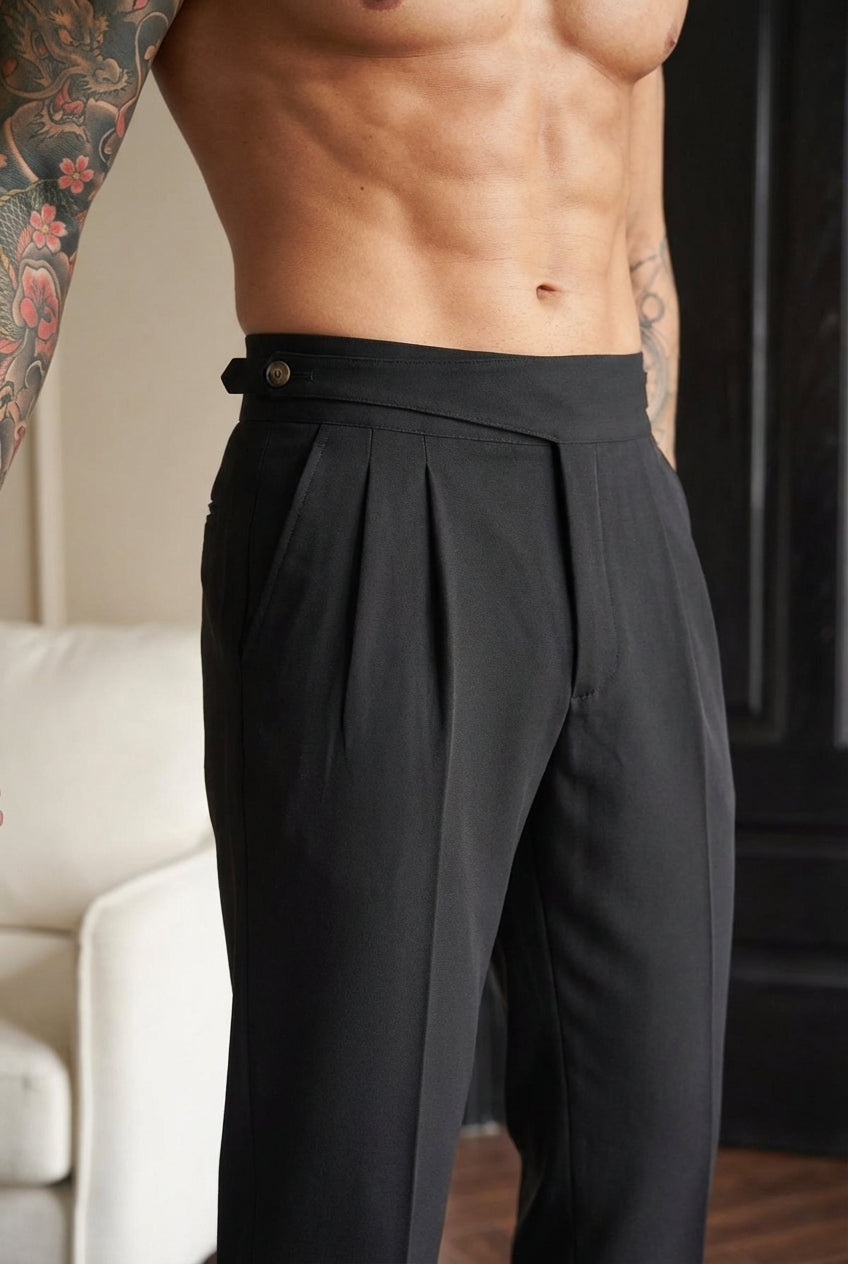 Lockhart Trousers - Jet Black