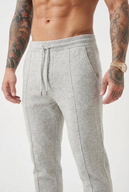 Cloud Merino Pants – Ultra-Soft Light Grey
