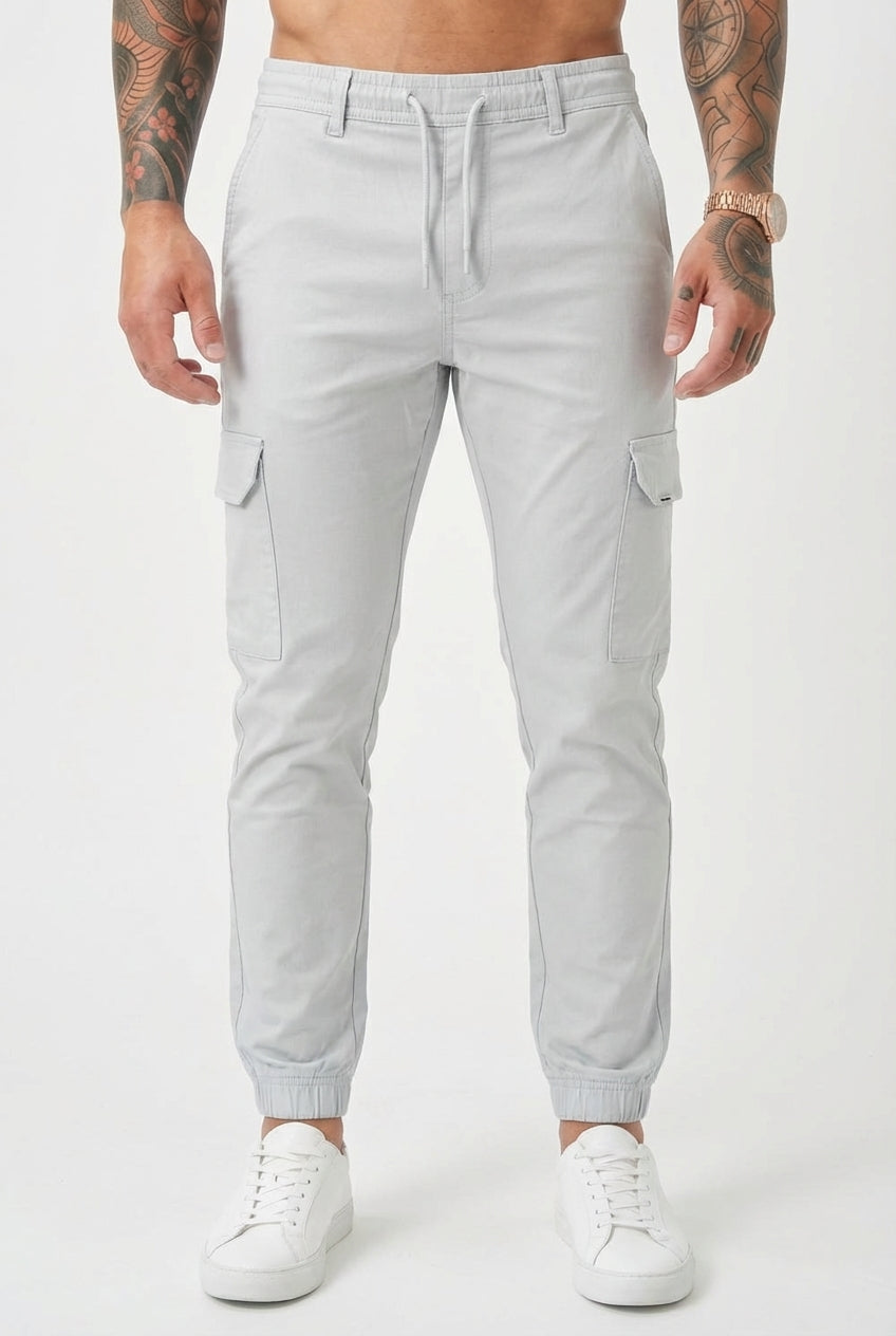 Olympus Cargo Jogger Pants - Stone