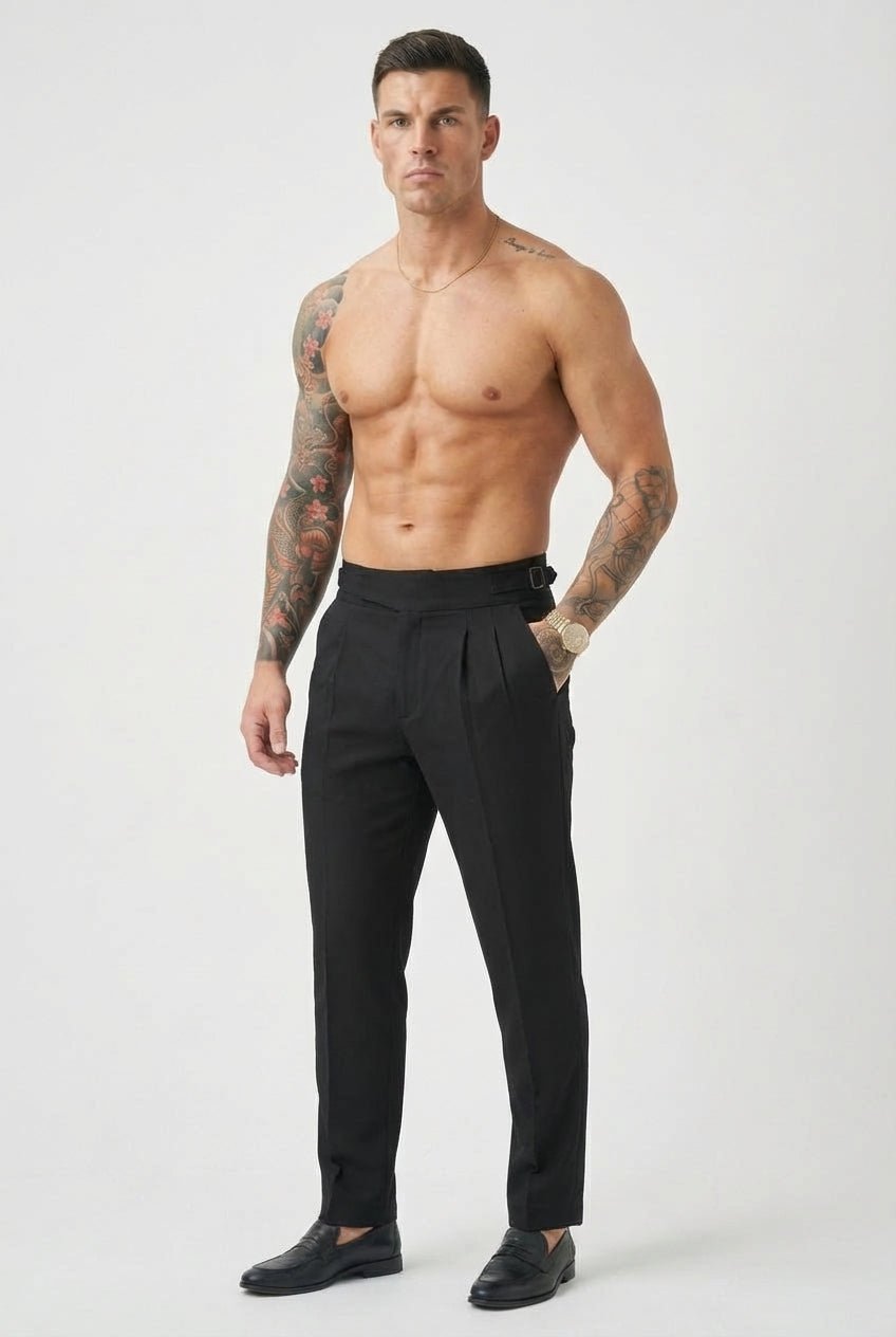 Lockhart Trousers - Jet Black