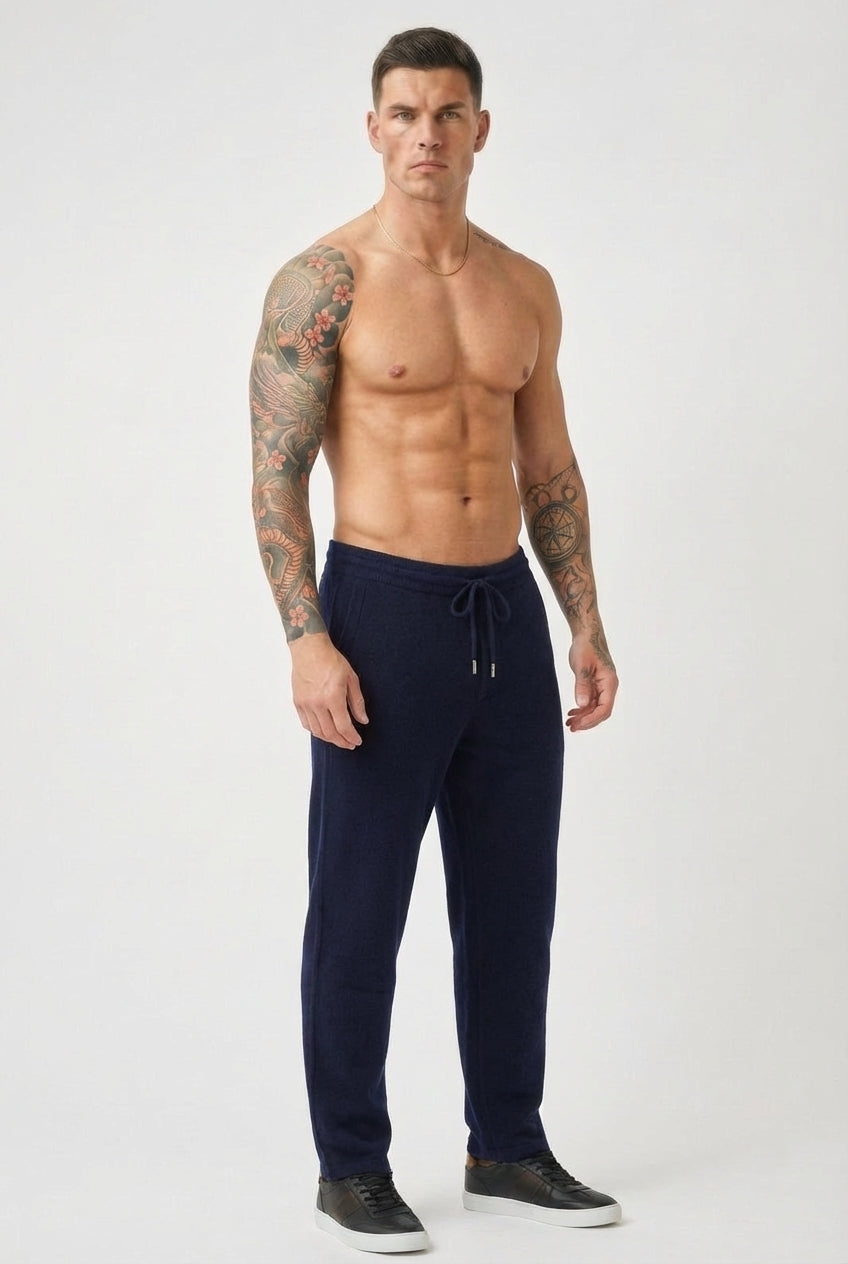 Cloud Merino Pants in Navy