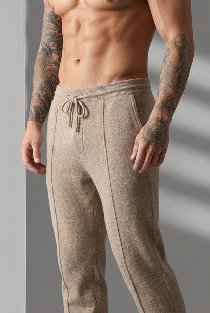 Cloud Merino Pants in Beige – Ultra-Soft Merino Comfort for Everyday Wear