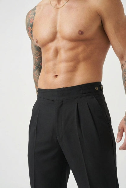 Lockhart Trousers - Jet Black