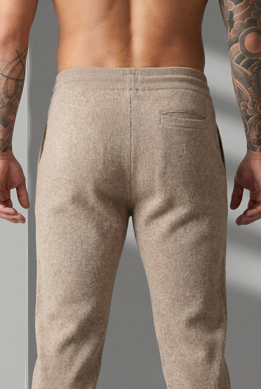 Cloud Merino Pants in Beige – Ultra-Soft Merino Comfort for Everyday Wear